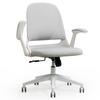 FLEXISPOT Office Desk Elbow with Lumbar Urethane Study Study Cute Chair, Chair, OC5, Flip-up Type, Support, Mesh, Foam, Lockable, Chair, Chair, (Gray)