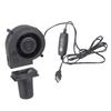 Plastic Electric Blower With 3 Speed Settings USB Operated Ideal For Barbecue Ignition Ventilation & Outdoor Adventures