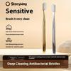 Advanced Luxury Adult Soft Bristle Manual Toothbrush Sensitive Gum Deep Cleaning Family Oral Care Travel Portable Washing Daily