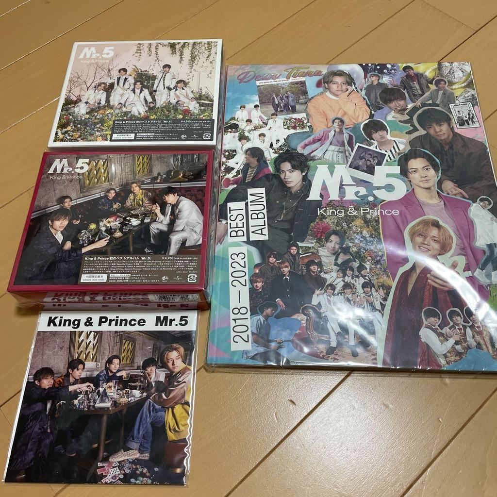 [USED] King & Prince Mr.5 Best Album