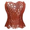 Flower Fairy Bestseller: Irregular Lace Mesh Double Layer Fishbone Court Corset