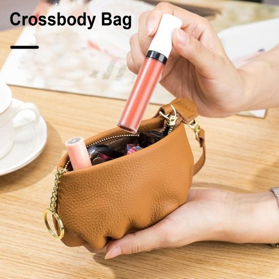 

Женская сумка через плечо со съемной полой цепочкой из искусственной кожи, однотонная портативная сумка на ремне для путешествий, путешествий, уличная сумка хаки