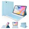Samsung S6 Lite Tablet Case with Backlit Bluetooth Keyboard, Magnetic Suction, and Pen Slot