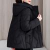 Plus Size L-5XL Fashion Female Coat Winter Jackets Hooded Loose Thick Warm Middle Age Women Parkas