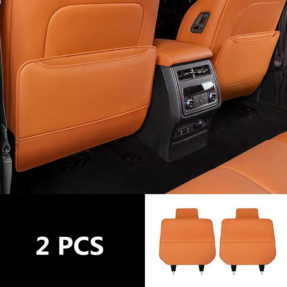 Fit For Haval H9 II 2026 2026 2nd Gen Seat Anti Kick Pads Second Row Backrest Storage Pads Interior Leather Protection Pads