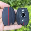 Silicone Car Key Case Cover For Mercedes Benz A B G R Class Gla Glk W176 W204 W251 W463 Accessories