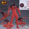 Mess Toys Spiderman Figure Black Suit Neighbor Symbiote MessToys Scarlet Neighbor Action Figure CT Toys Black Red Spider Man Toy