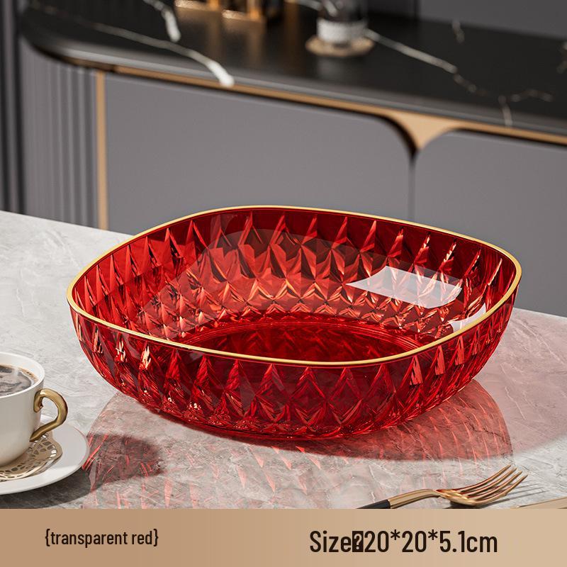 Luxury Fruit and Snack Plate for Living Room or Office Display