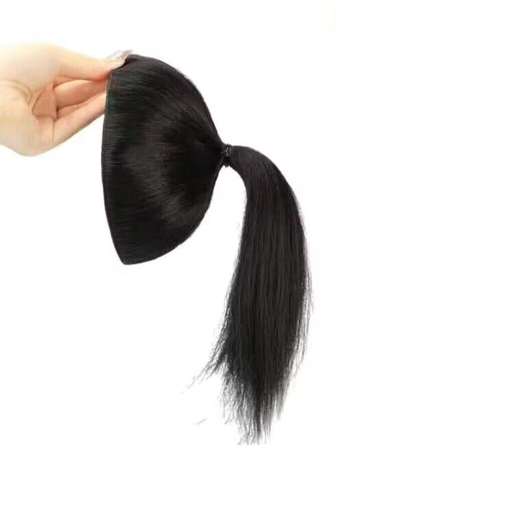 Instantly Thicken Hair Back of Head Hair Bun Extension for Thinning Hair for Anyone Seeking Immediate Results Woman