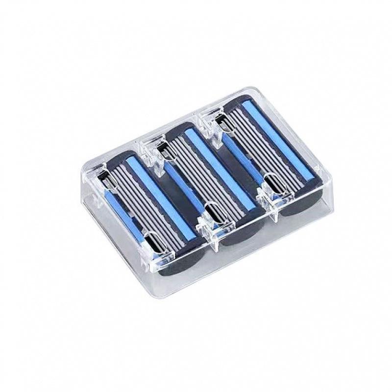 Men's Rapid Manual Razor with Six Stainless Steel Layers