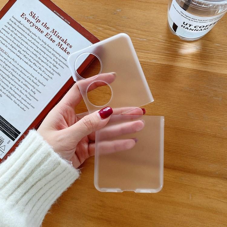 Thin Matte Finish Anti Fingerprint Transparent case Back Cover for Huawei P50 Pocket Mobile Phone Case for Huawei P50 Pocket