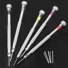 1/2/3/Set 0.8-1.6mm Steel Screwdriver For Watch Repairing Portable Watch Tools Band Removal With Mini Link Pins Watchmaker Tools