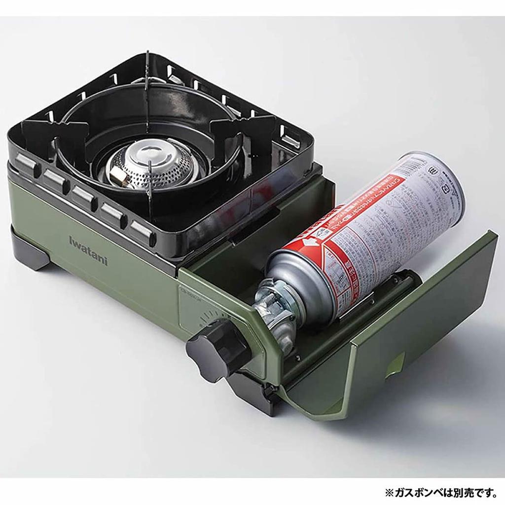 Iwatani Tough Maru Jr Iron Mini Trivet Set Gas Gotoku & (Green, Set)