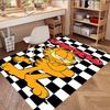 Garfield Print Rug, Washable Floor Carpet, For Entryway Dorm Laundry Room Office Study, Home Decor Birthday Christmas Gift
