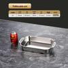 Jingqingfu Stainless Steel Rectangular Roasting Tray
