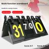 Factory Sale Double-Sided Numbers Replaceable Cards Table Tennis & Billiards Match Flip Scoreboard