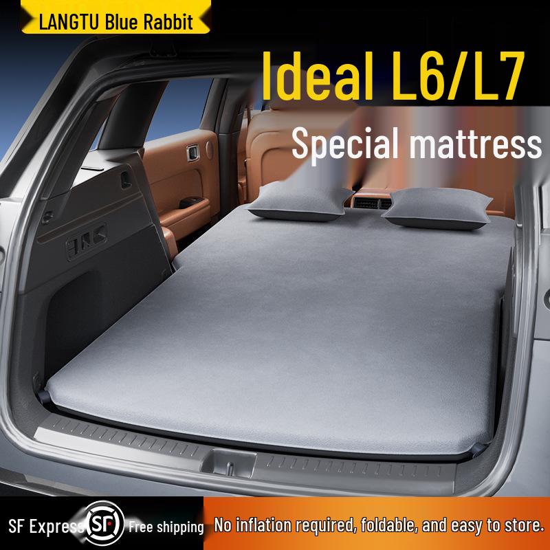 Universal L6 L7 Inflatable Car Trunk Mattress: Ideal Sleeping Pad for Rear Seats