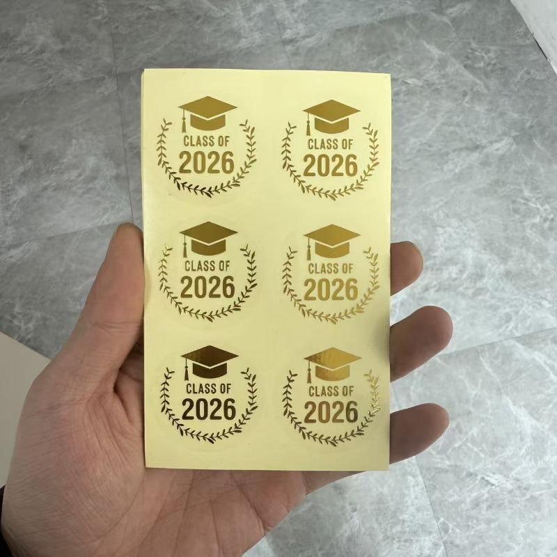 10 ΤΕΜΑΧΙΑ 2026 Αυτοκόλλητο Αποφοίτησης Συγχαρητήρια Απόφοιτε Διαφανές Αυτοκόλλητο Διαφανές Σφραγισμένο Αυτοκόλλητο Ετικέτα Αποφοίτησης