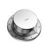 Timer da Cucina di Lusso in Acciaio Inossidabile 304 con Retro Magnetico Strumento di Cottura Cronometro Testurizzato Cronografo per Fitness e Studio