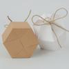 50Pcs Hexagonal Candy Treat Box Exquisite Gift Packaging Box for Wedding Birthday Party Baby Shower