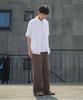 JEMUT Summer Striped Wide Pants Brown Mmlp2628