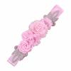 Creative Wedding Flower Waistband Rhinestone Beaded Floral Applique Sash  Bridal Dress Accessories