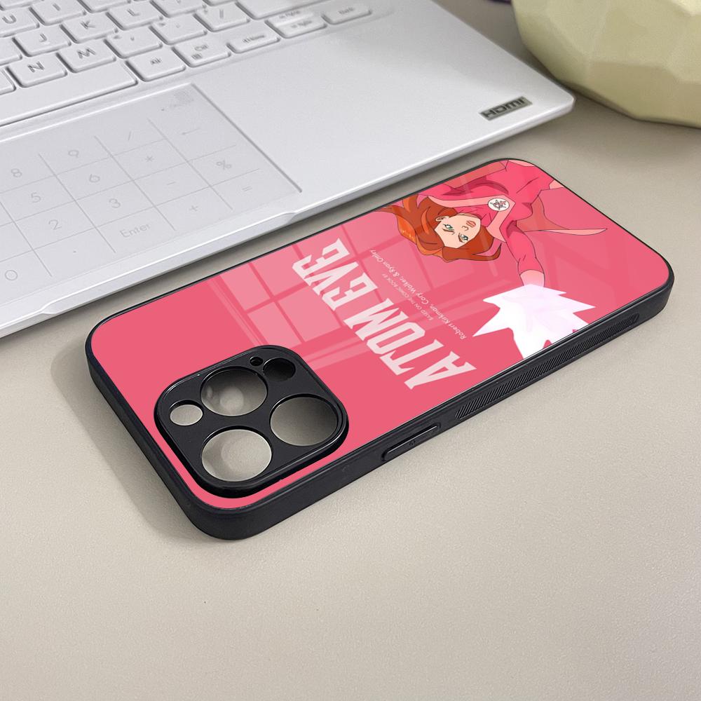 

Непобедимый Марк Атом Ева Чехол для телефона Закаленное стекло Для IPhone 16 13 14 17 12 15 11 Pro Max Plus Mini XR SE2020 Coque iPhone 11 Pro Max