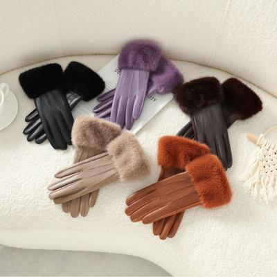 Full Finger Touch Screen Gloves Warm Driving Mittens New Full Finger Gloves  Autumn Winter