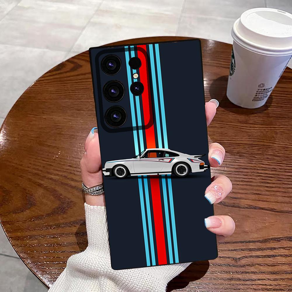 

Racing M-Martini-ES Phone Case For Samsung S25 Edge S24 S23 S22 S21 S20 Ultra Plus Fe Galaxy A54 A53 A34 A25 A16 Silicon Cover Samsung S22 Plus