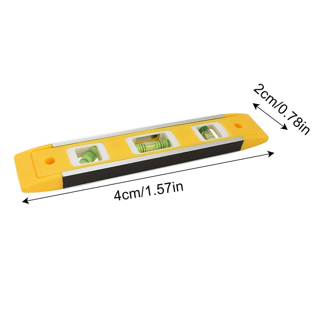 Leveler Tool Magnetic Ceiling Leveling System Vertical Horizontal Balanced Ruler Portable For Home Plumbing Floor Tile Cabinetry