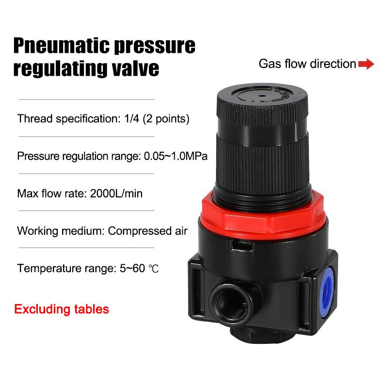 Régulateur de Pression Réducteur Valve de Détente Contrôle d'Air Compresseur d'Air Régulateur de Soupape de Sécurité Valve de Régulation