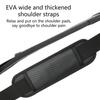 Fishing Rod Carriers Strap With 2 Silicone Rings & Rod Strap For Fishing Rod Adjustable Fishing Rod Shoulder Harness