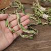 10Meters Jute Twine Burlap String Green Leaves Vine Twine for Wedding Birthday Party Decoration DIY Garland Wreath Crafts Gift