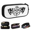 Rbd Rebelde Logo Pencil Case Pencilcases Pen Box for Student Big Capacity Bag Students School Gifts Stationery