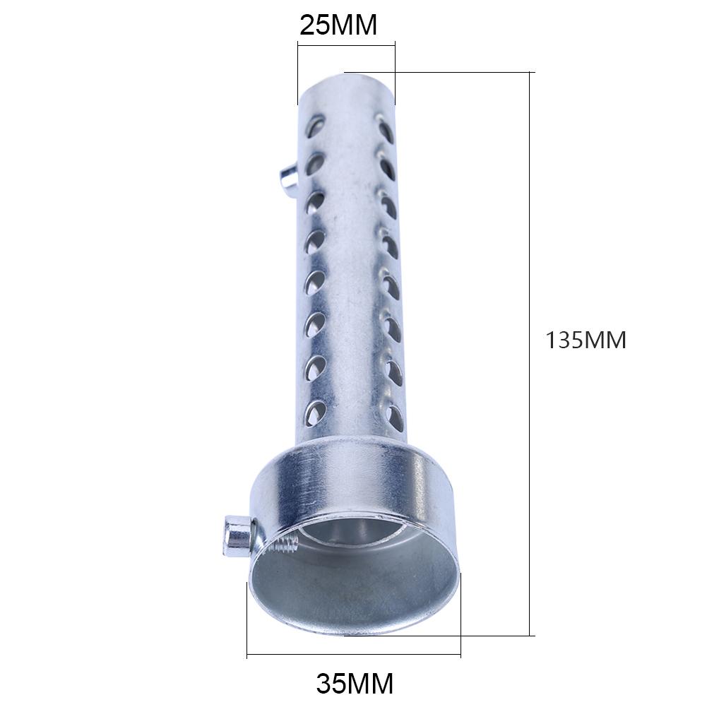 35/42/48mm Motorcycle Angled Exhaust Muffler Insert Baffle Can Bend DB Killer Silencer Car Accessories Interior Parts