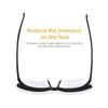 Adjustable Strength Lens Eyewear Variable Focus Distance Vision Zoom Glasses Protective Magnifying Glasses with Storage Bag