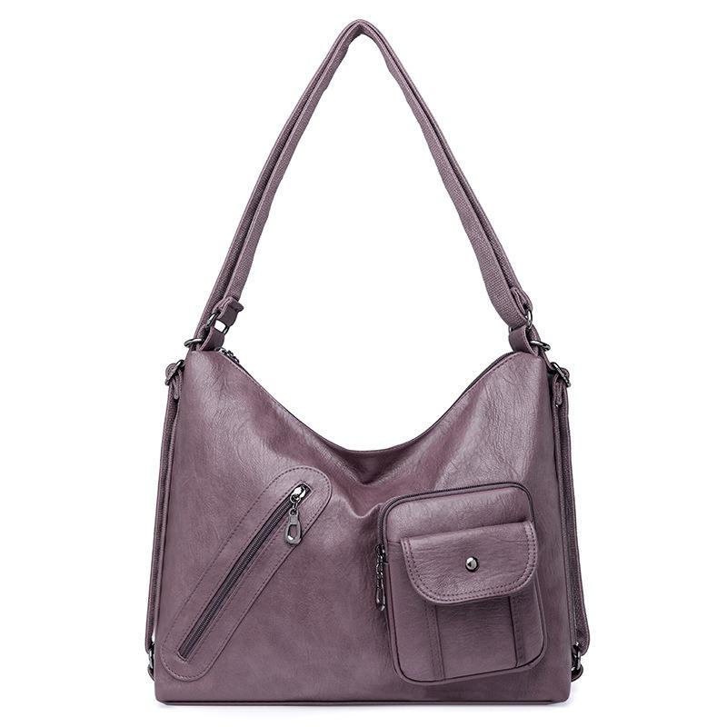 Large Capacity Bag Women's New Fashion Trend Shoulder Messenger Bag Commuter Casual Tote Bag Backpack