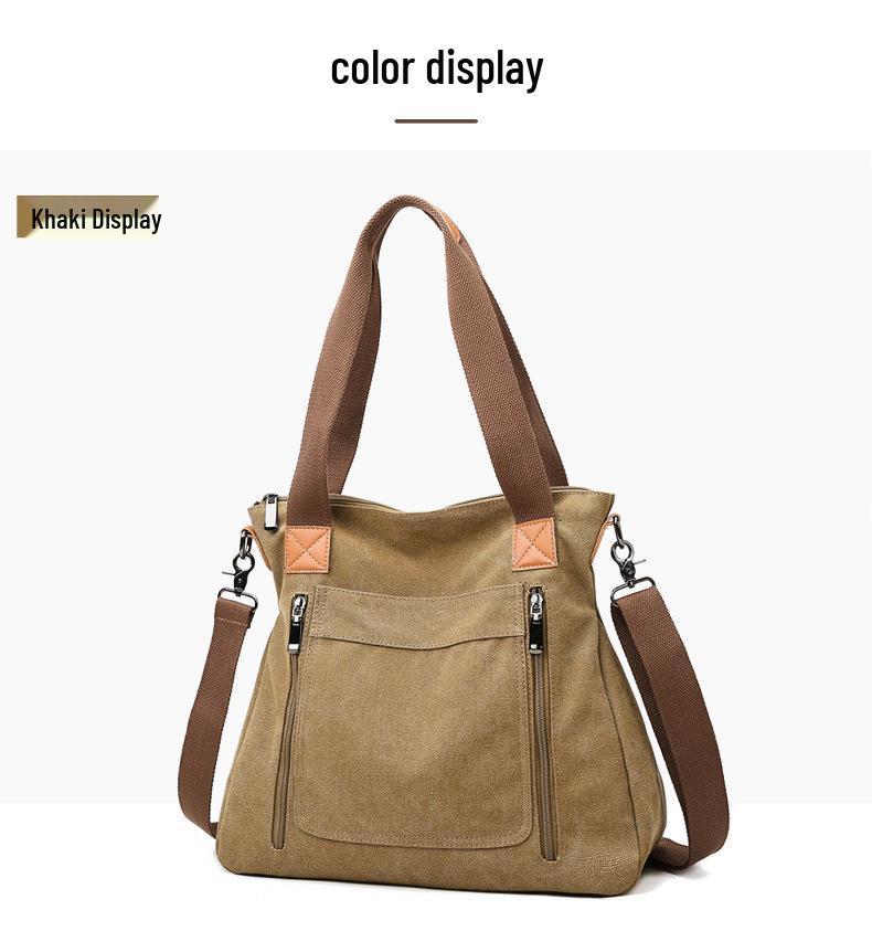 Versatile Large-Capacity Casual Tote Handbag