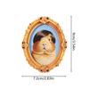 Cute Fridge Magnets Animal Print Strong Decor Locker Magnets Photo Frame Shape for Kitchen Refrigerator Classroom School Home