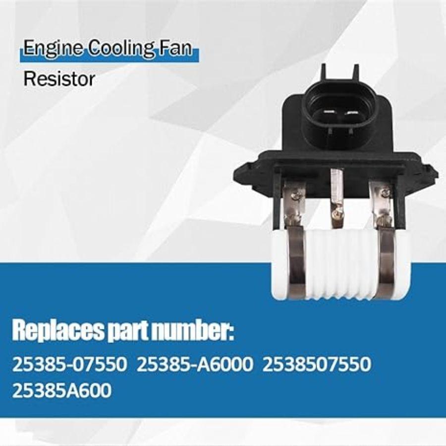Engine Cooling Fan Resistor Fits for 2011-2017 Elantra GT Sonata Forte Soul Opti