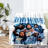 Rod Wave Theme Printed Blanket - Perfect for Couch, Bed, Travel & Outdoor Use | Machine Washable, Cozy & Durable.
