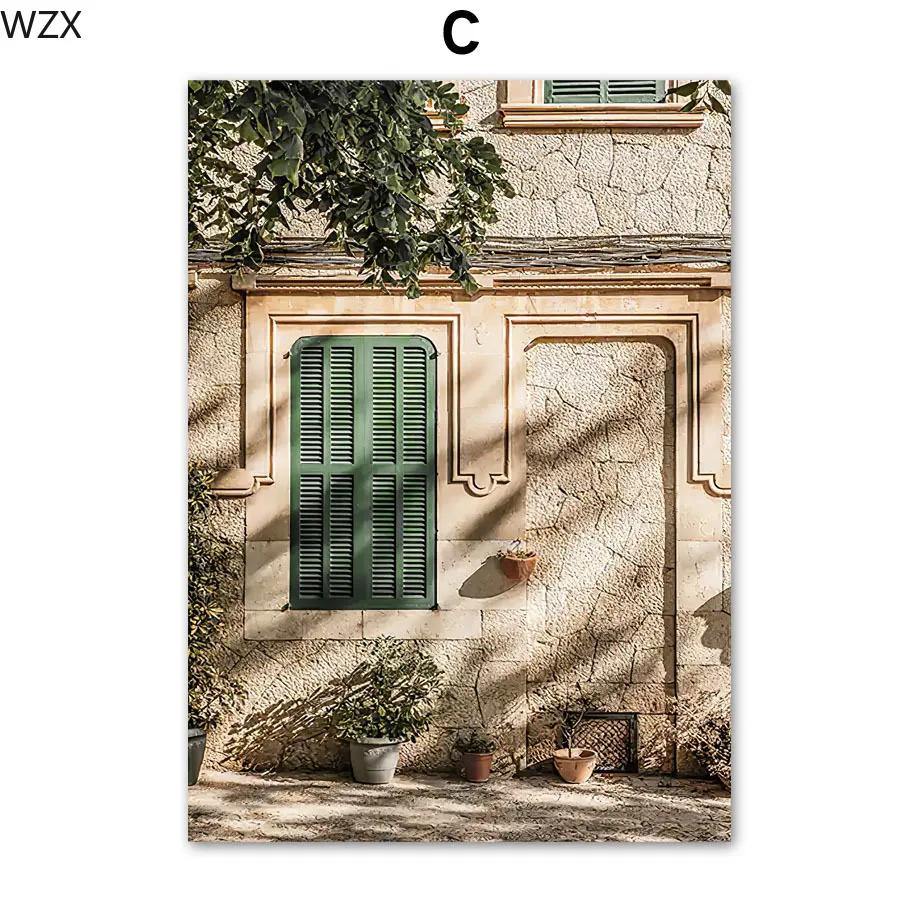 

Лимоны, оливковая ветвь, горная деревня, лист, настенное искусство, холст, постеры на скандинавскую тему, живопись и принты, настенные панно для декора гостиной 30x40cm No Framed