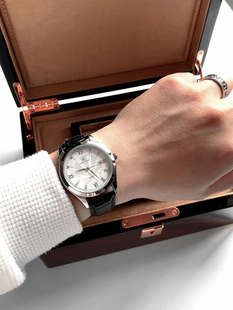 PABLO RAEZ Men's Military Flag Waterproof Quartz Watch