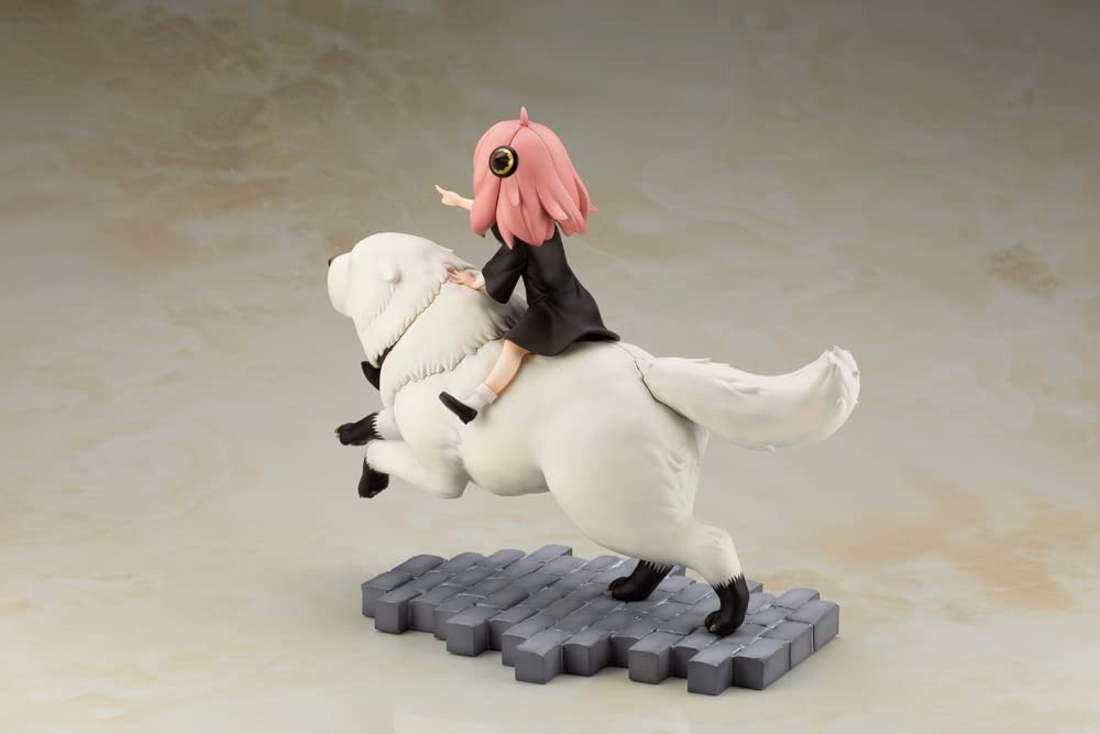 Anya Forger Bond Forger Scale PVC Painted Complete Figure White PV063 SPY×FAMILY & 1/7