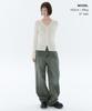 MUSINSA STANDARD WOMAN Pigment Wide Denim Pants [Khaki Gray]