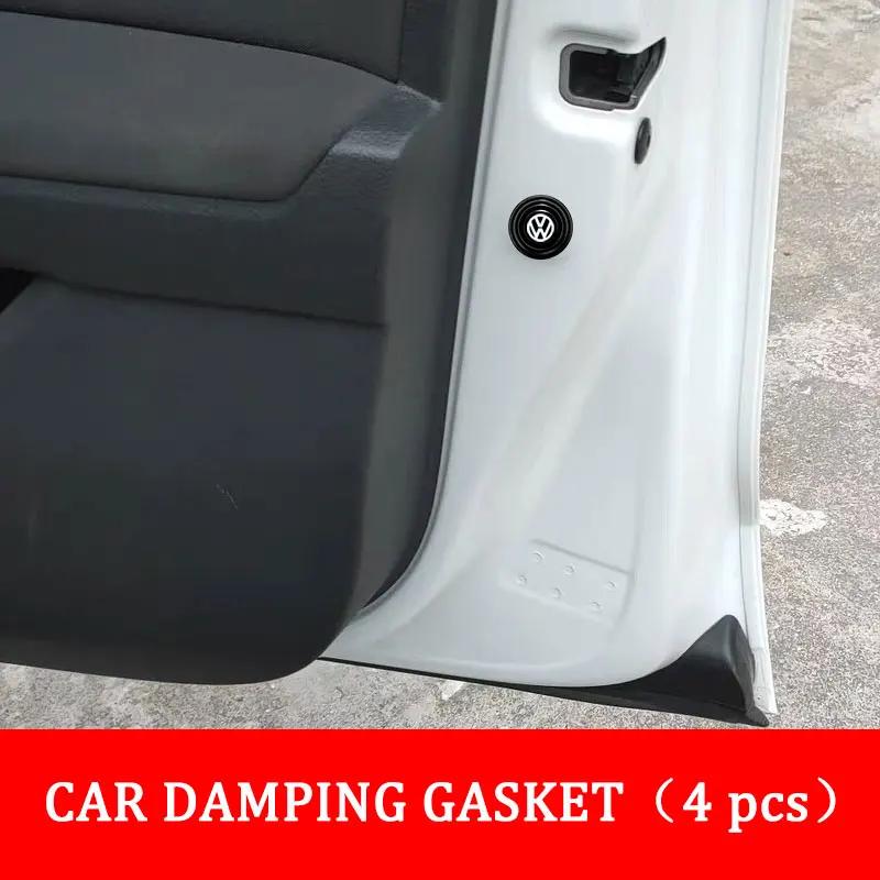 Car Door Shock Absorber Cushion Gasket Soundproof Patch Emblem for VW Polo Passat B5 B6 B7 T4 T5 Golf 4 5 6 Tiguan Jetta Gol