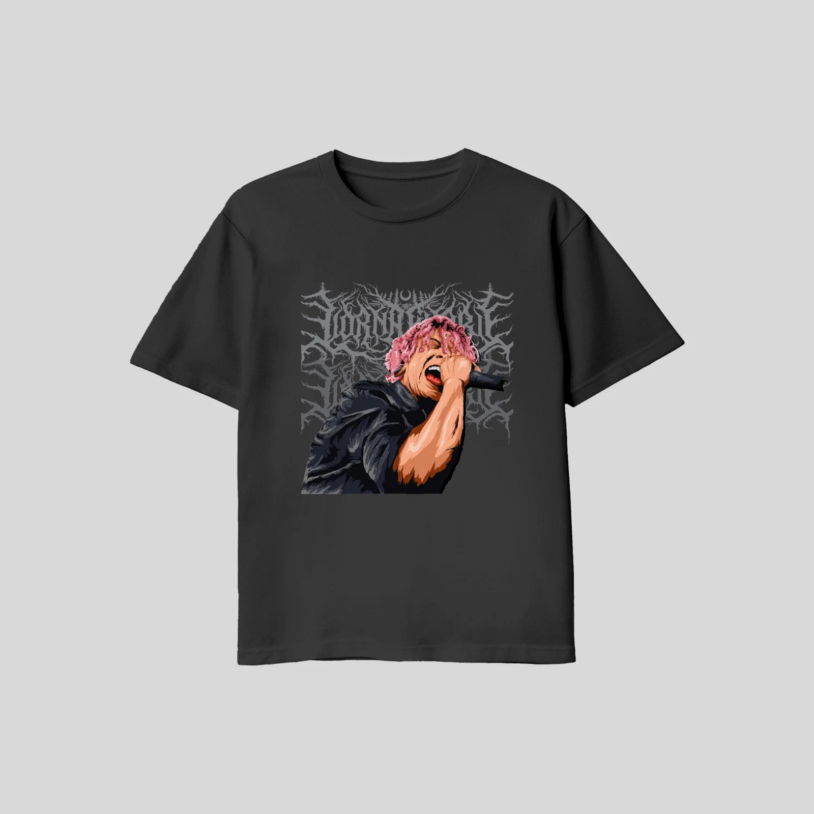 

Unisex Adult Casual Graphic Lorna Shore Will Ramos Art T Shirt M L ... XXL