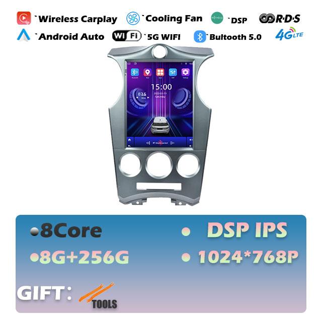 IPS 9.7'' 1024*768P For Kia Carens2006-2012 Android 14 Car Radio Multimedia Video Player Navigaion Head Unit Stereo Audio