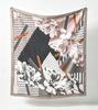 Beach sunset fashion silk scarf print 91CM silk square scarf decorative scarf scarf versatile shawl silk scarf