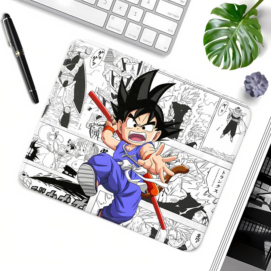 Anime Dragon Ball Goku Anti slip Mouse Pad Computer Laptop Pad office Pad Desk accessories Game Console Pad Keyboard Mouse Pad